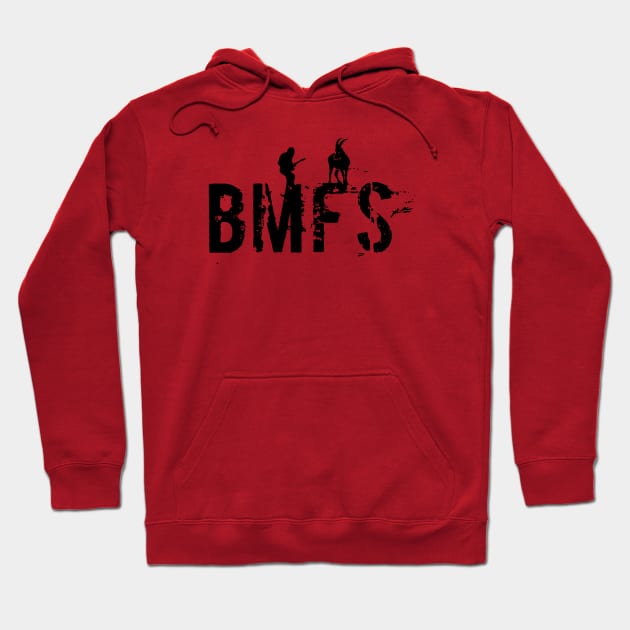 BMFS Black silhouette Hoodie by Trigger413